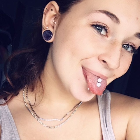 Pierced ears