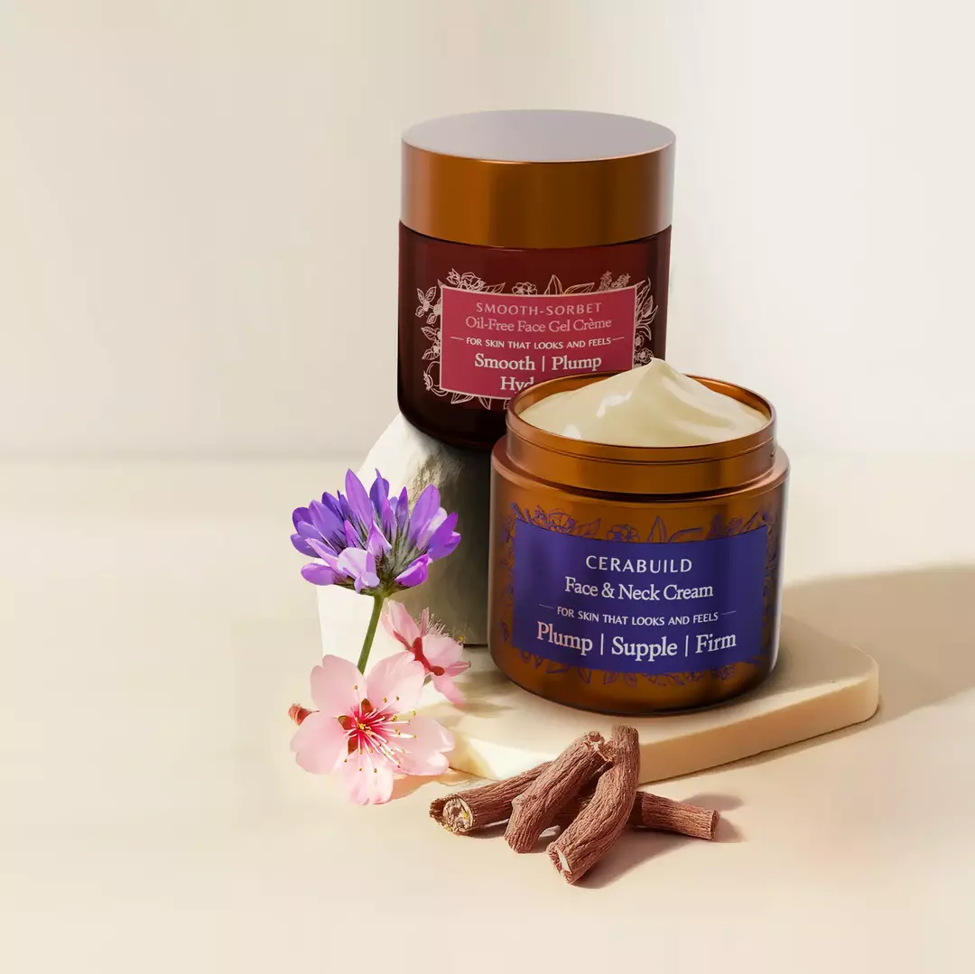 Smooth-Sorbet Oil Free Gel Crème & Cerabuild Face & Neck Cream