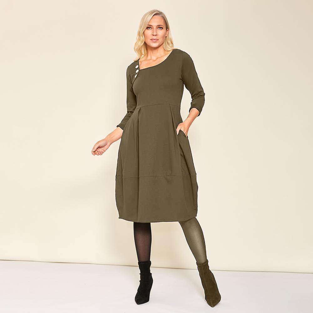 Eve Dress (Khaki)