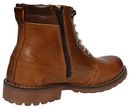 Owen - men laced up boots - Reindeer Leather