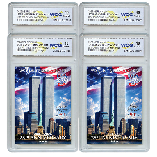 4 WTC 25th Anniversary Cards