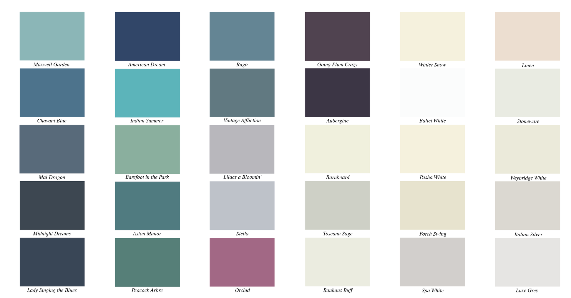 Color Guide – Amy Howard At Home