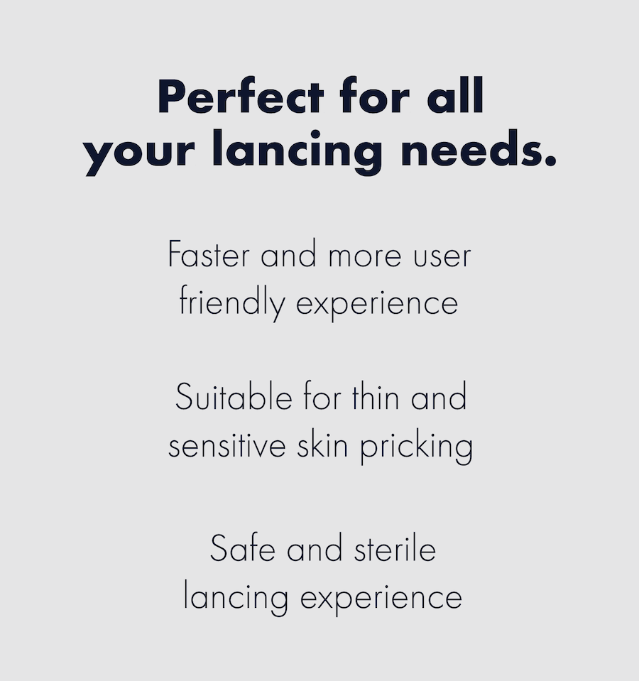 Glucology Lancing device | 30g Lancets | Universal lancets | Diabetes Shop