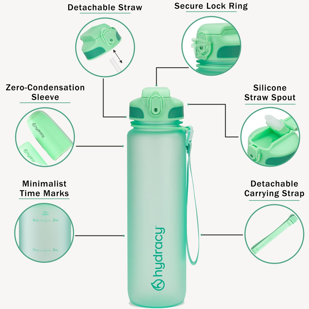 Multifunctional Water Bottle Silicone Straw, Water Bottle Leak