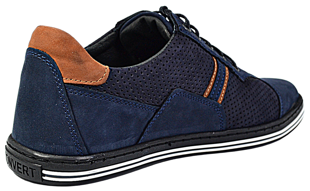 Caspian - Mens leather sport shoes - Reindeer Leather