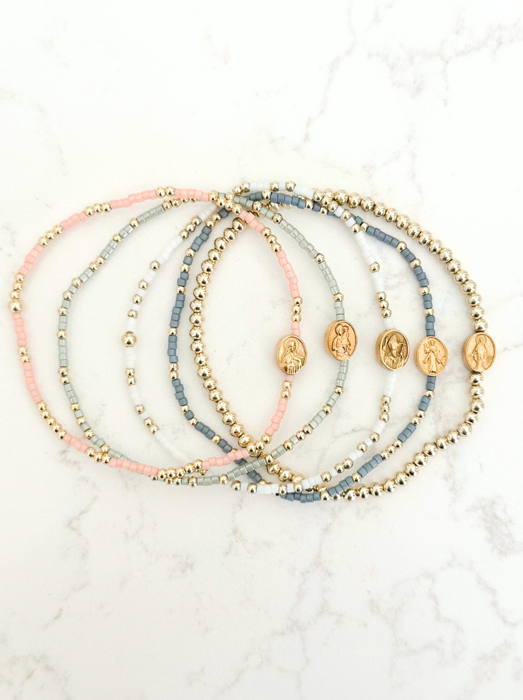 everyday courage bracelet stack