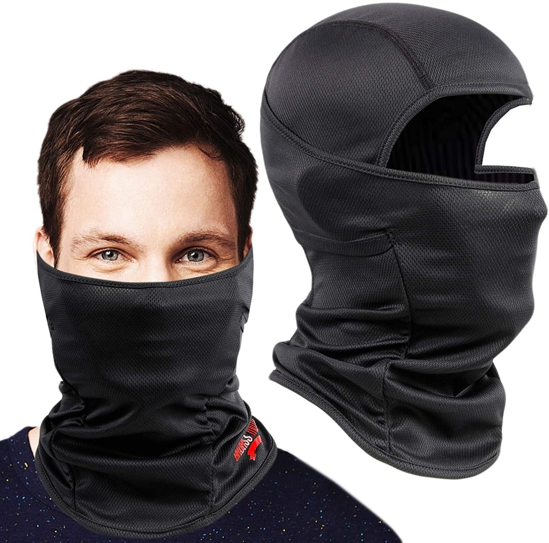 Rtie Balaclava Summer Cooling Face Mask UV Protection Cooling Neck Gaiter  Face Cover Hood for Summer Cycling