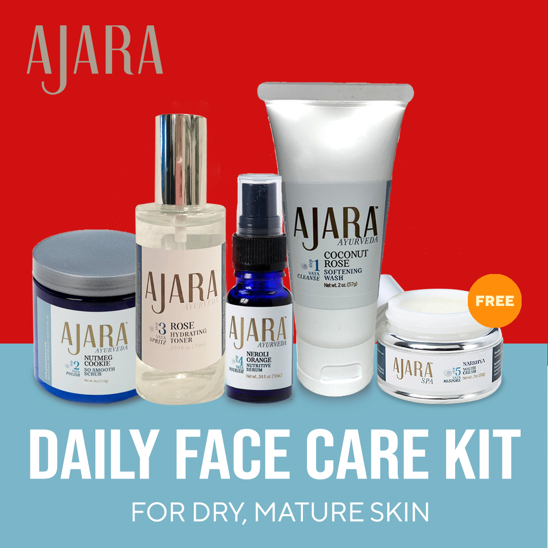 Ajara Daily Face Care Kit for Mature, Dry Skin