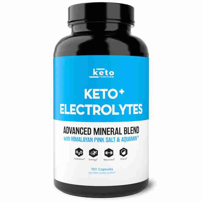 best keto electrolytes sodium potassium aquamin calcium magnesium supplement