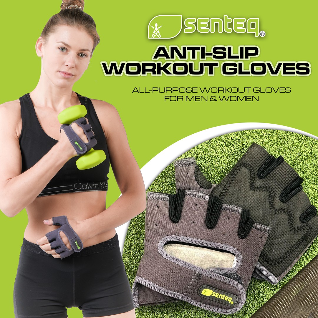 Breathable Fitness Gloves Weight Lifting For Heavy Exercise Sport Gym Gloves  Women Body Building Non-slip Half Finger