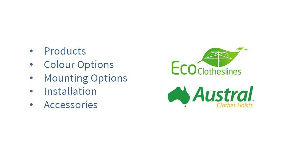 2400mm wide clothesline options and what is covered in this article