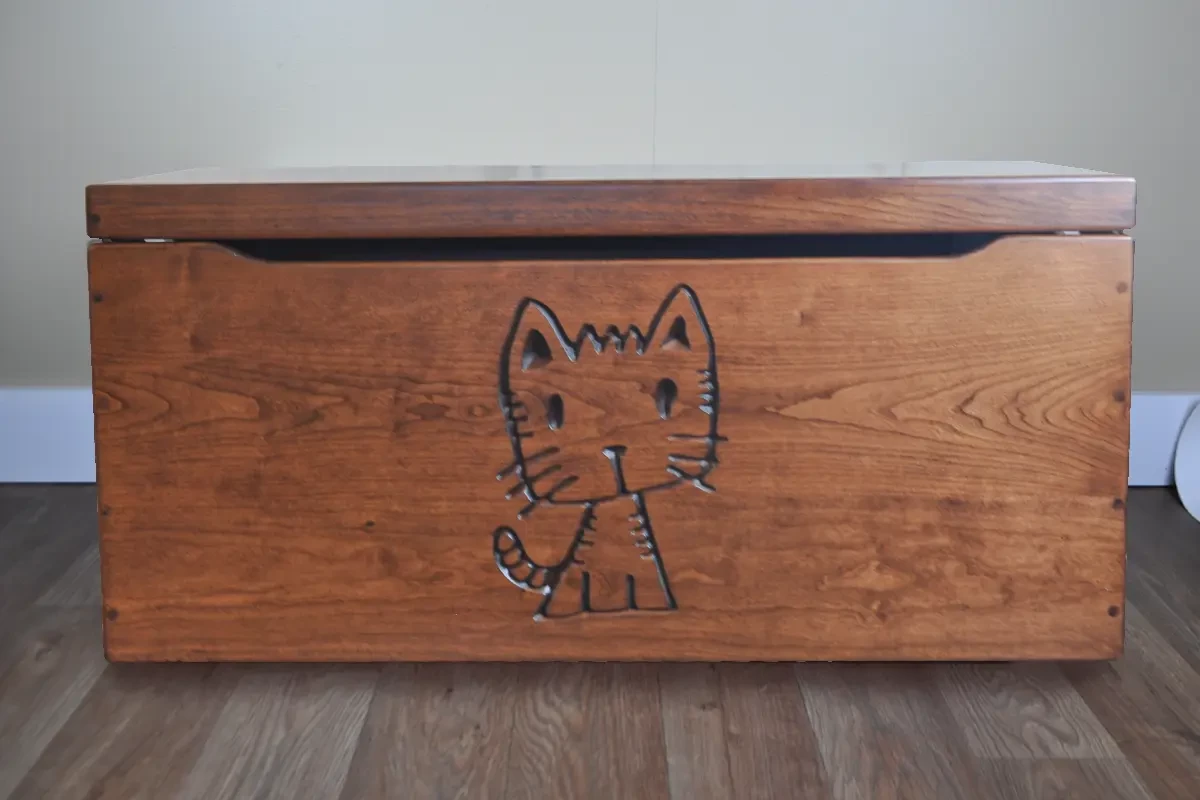 Engraved Toy Chest