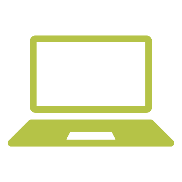 green computer icon