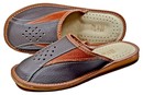 Nick - Mens summer leather slippers - Reindeer Leather
