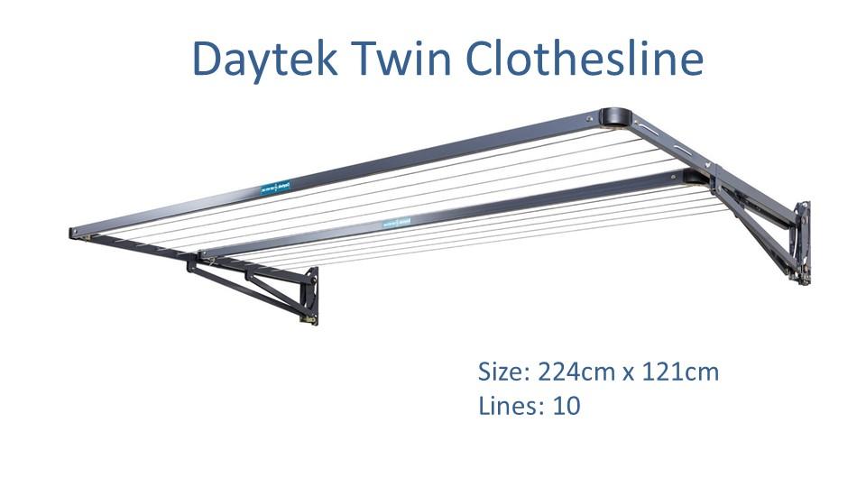 220cm Wide Clothesline [Aussie Brands + Product Video] Lifestyle