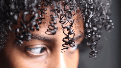 Moisturized Curls with CurlMix GIF
