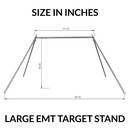 emt steel target stand large front