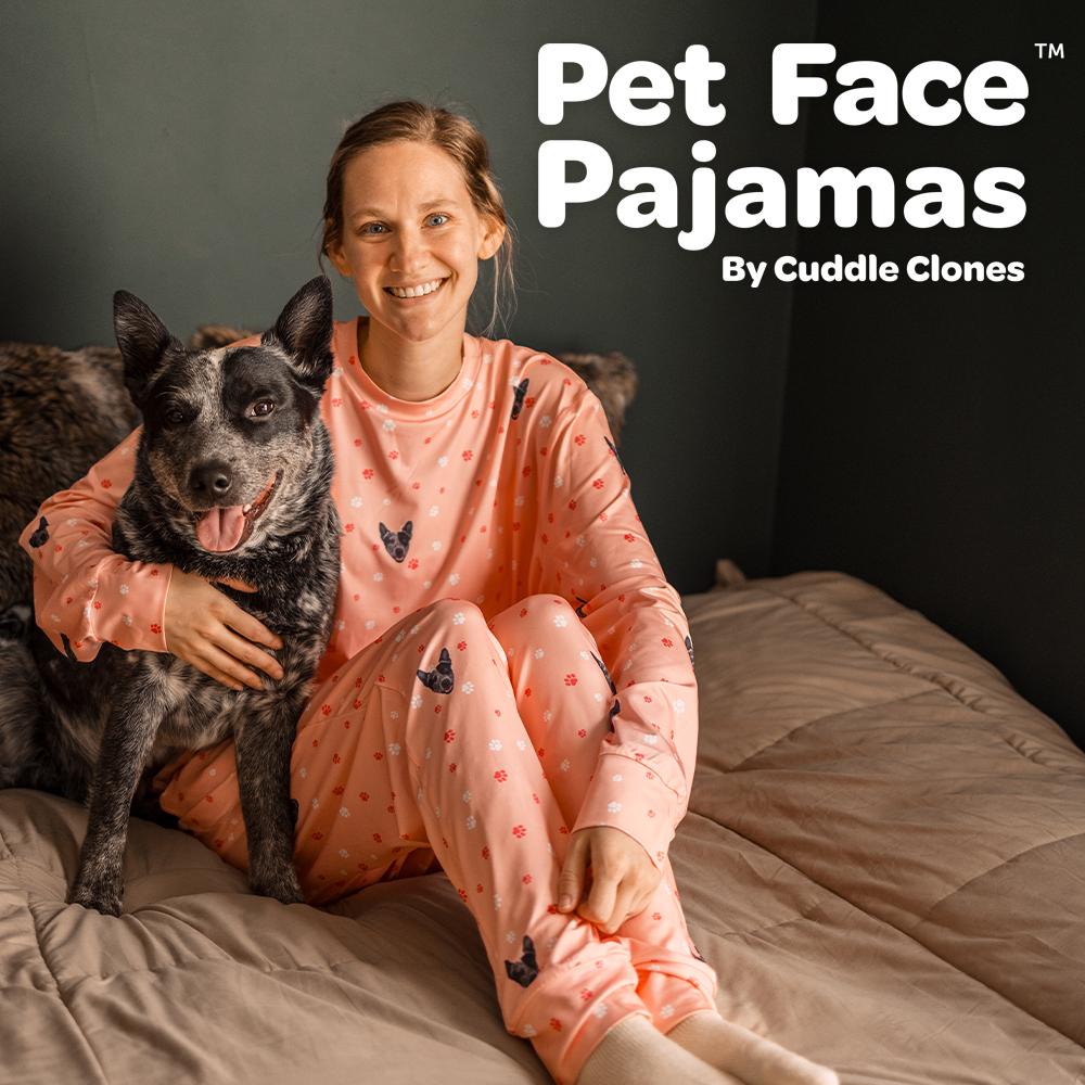 Dog in a CC pajama