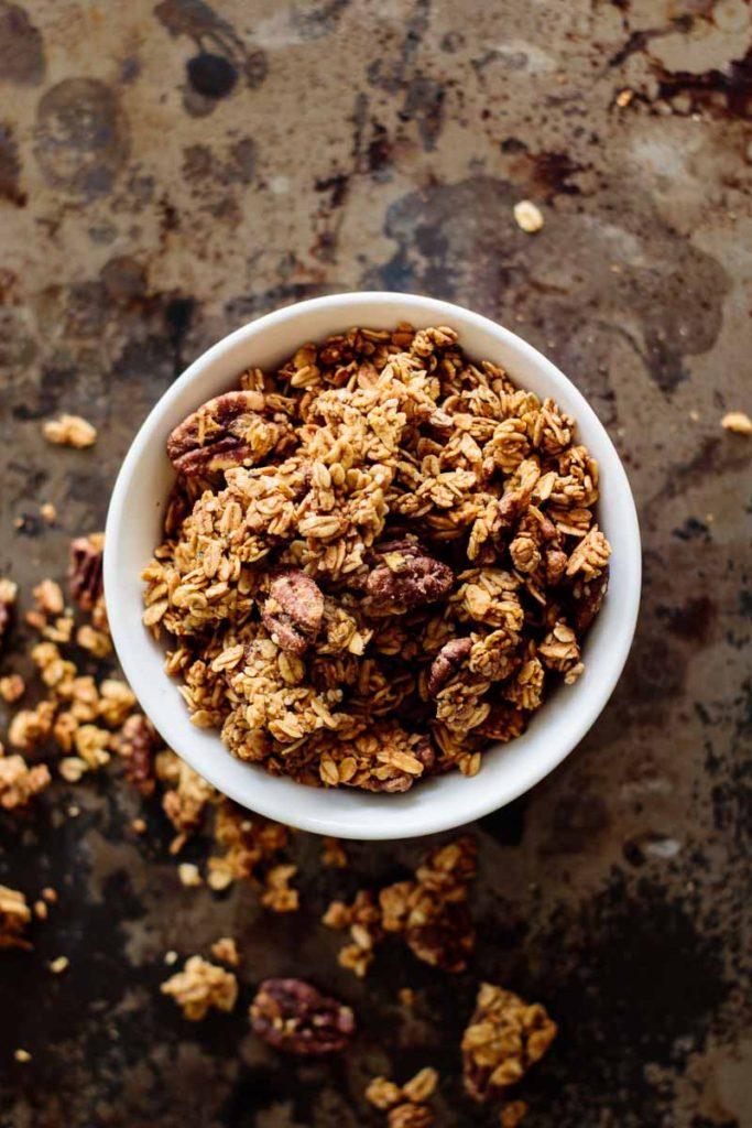 Vegan Pumpkin Spice Granola Recipe