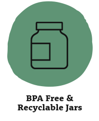 BPA Free & Recyclable Jars