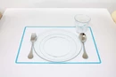 Toddler Dish Set - The Montessori Room, Toronto, Ontario, Canada, Montessori materials, toddler practical life materials, Montessori practical life materials, toddler place mat, toddler cutlery, toddler plate, toddler drinking glass, real life materials for toddlers