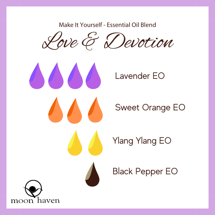 Love and Devotion Essential Oil Blend – Moon Haven