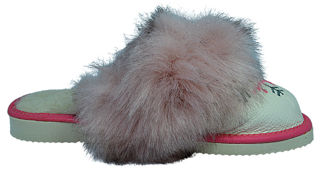 Skylar - Women wool bedroom slippers - Reindeer Leather