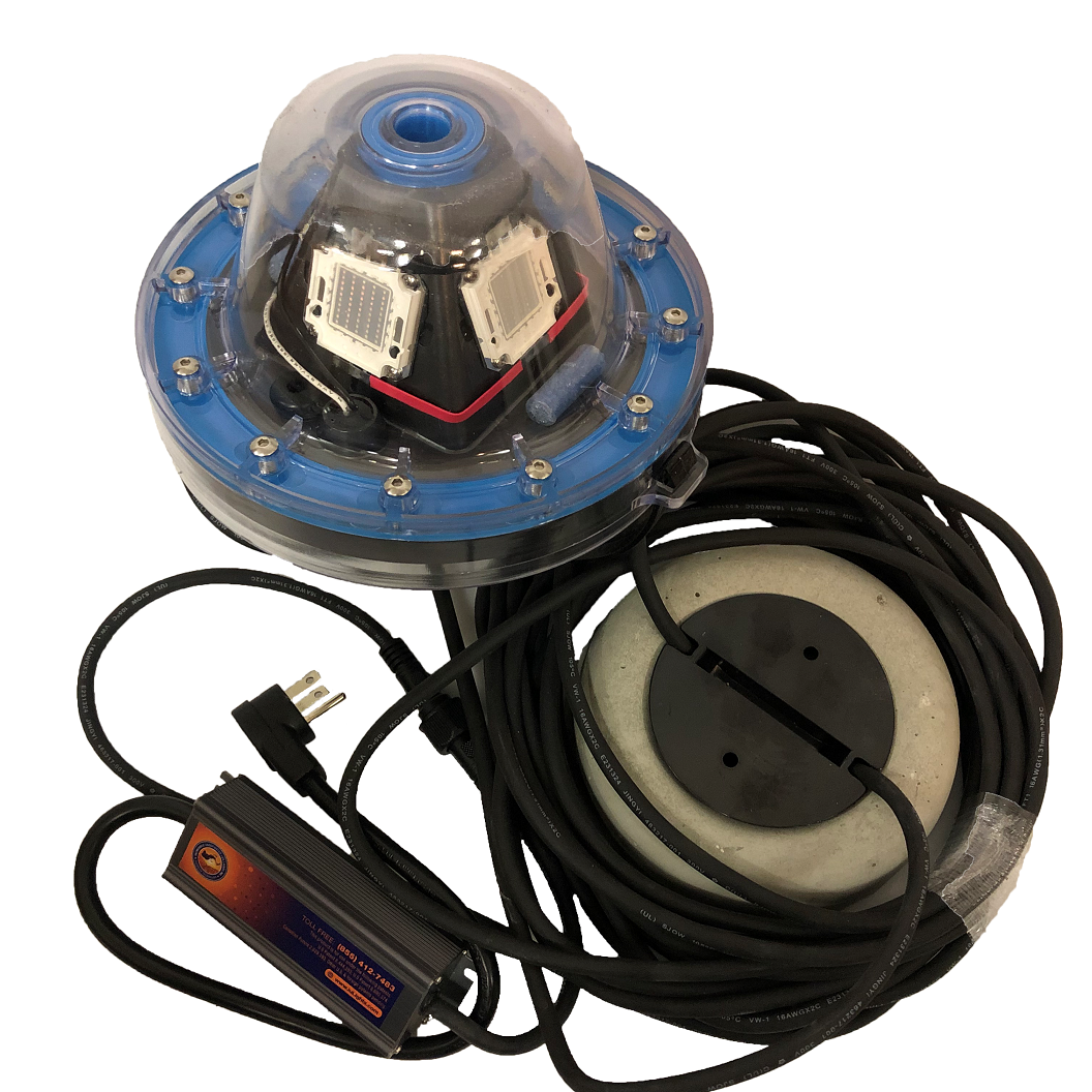 LED underwater fish light technology data - Ecosource