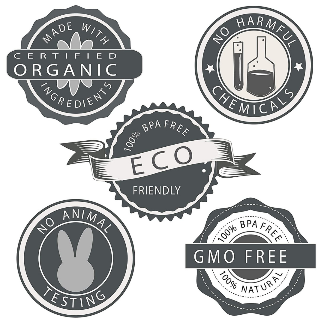 Eco friendly and certified organic