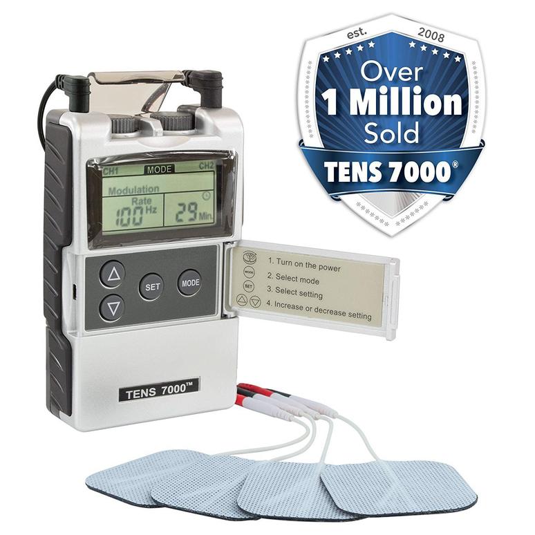 TENS 7000 2nd Edition Digital TENS Unit Kit With Accessories