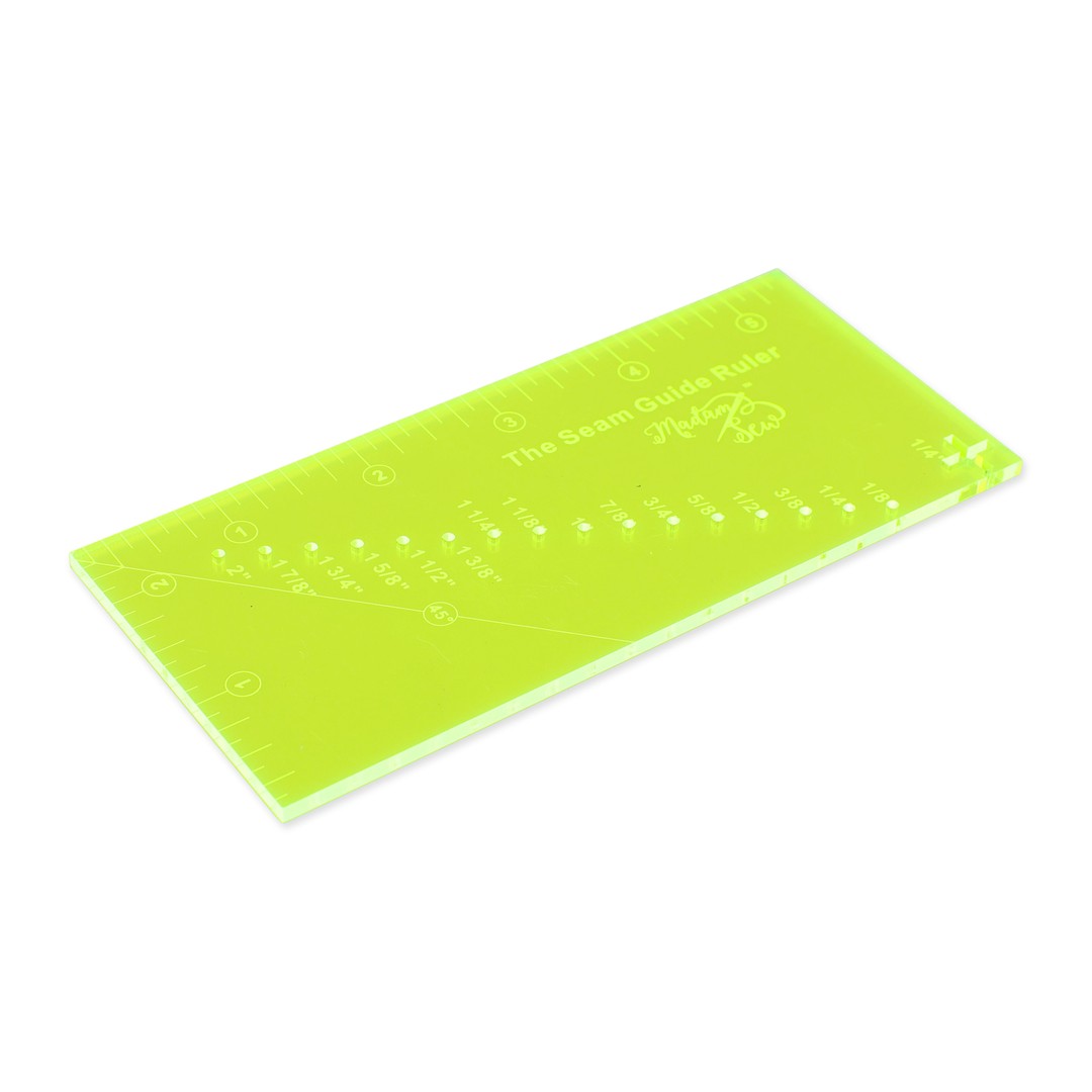 Seam Guide Ruler Product Page – MadamSew