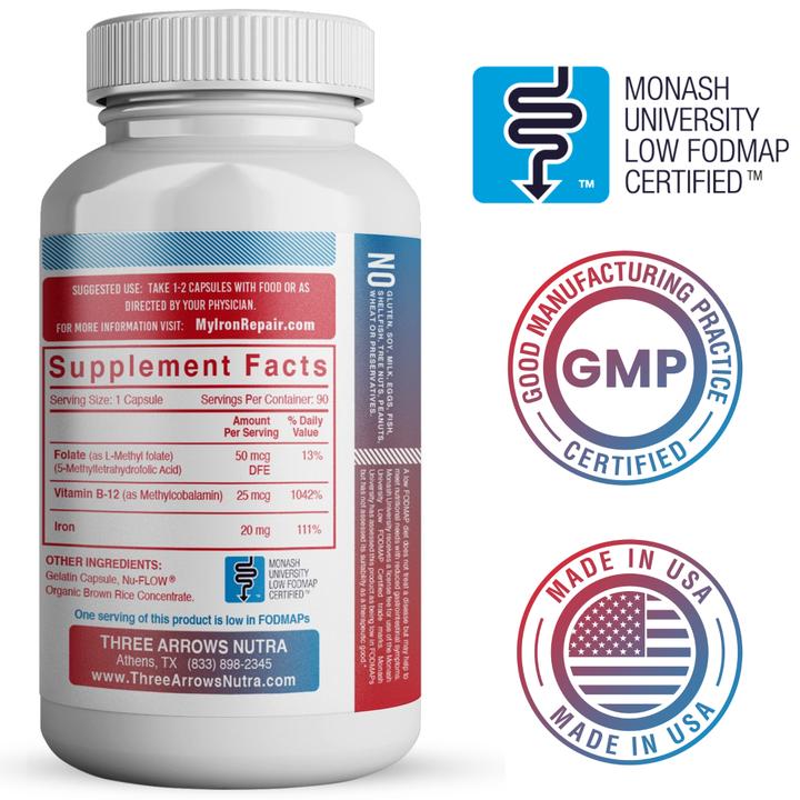 Iron Repair Heme Iron Supplement