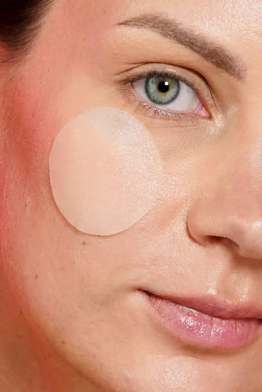 woman with patch
