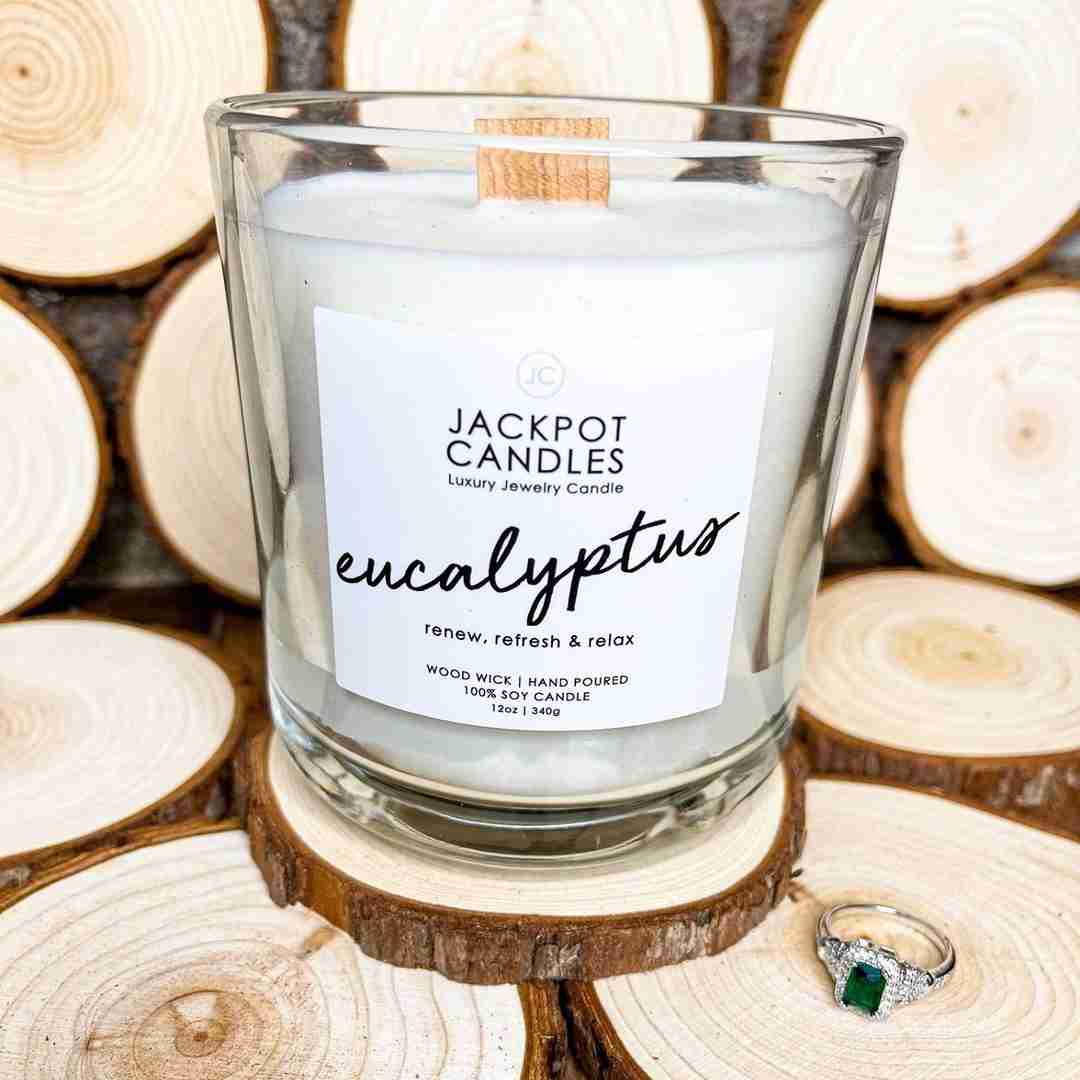 Eucalyptus candle