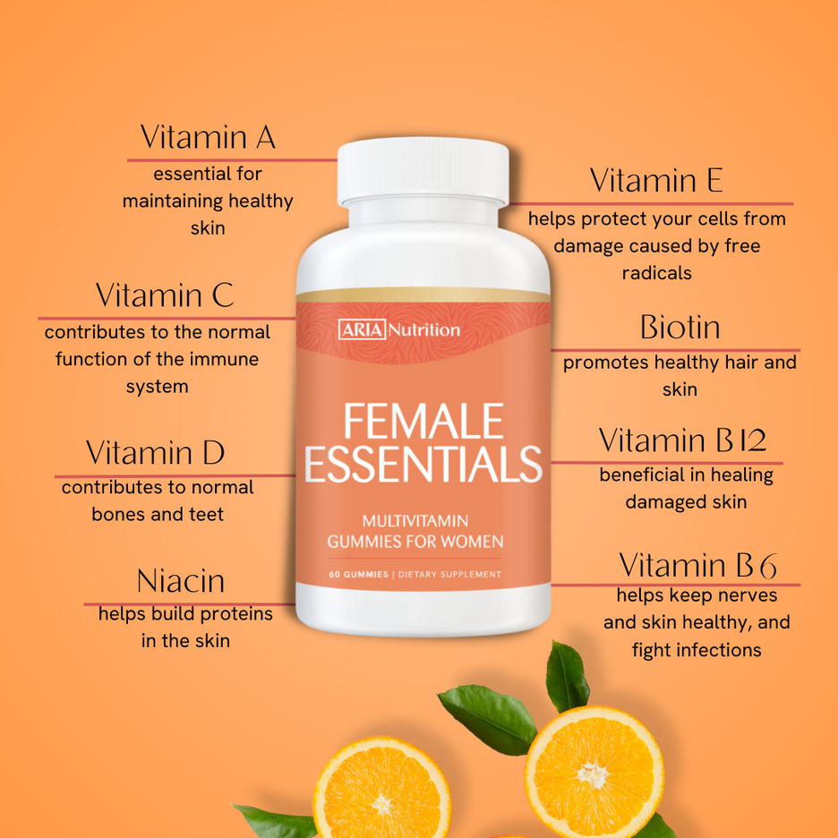Female Essentials Gummies Aria Nutrition