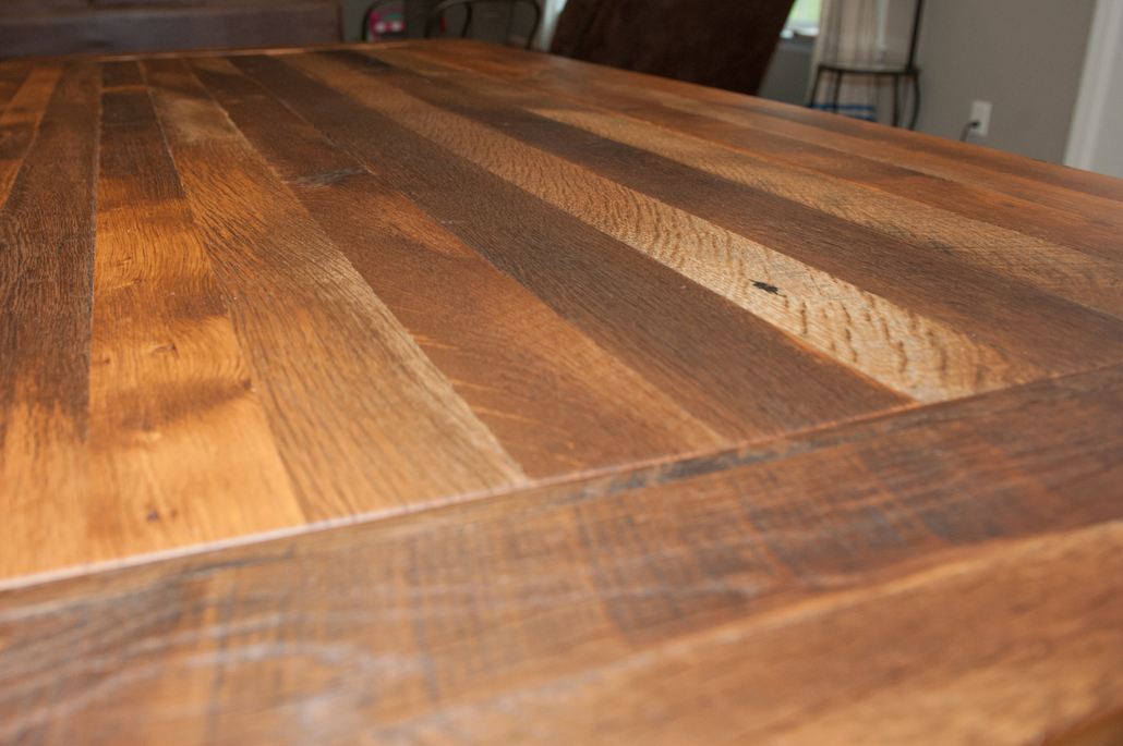 Plank Style Barnwood Table Top