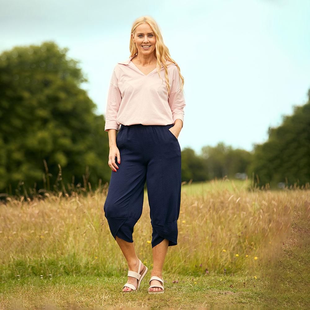 Cassie Trousers (Navy)