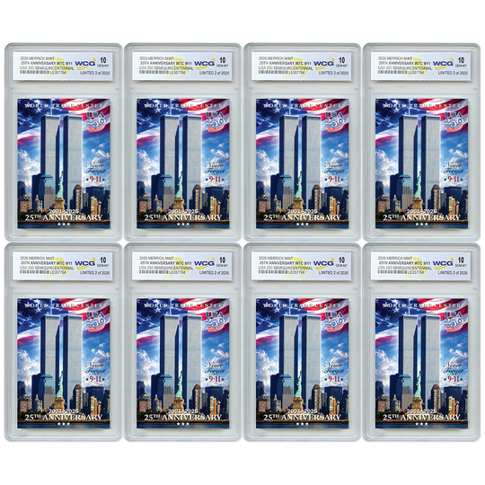 8 WTC 25th Anniversary Cards