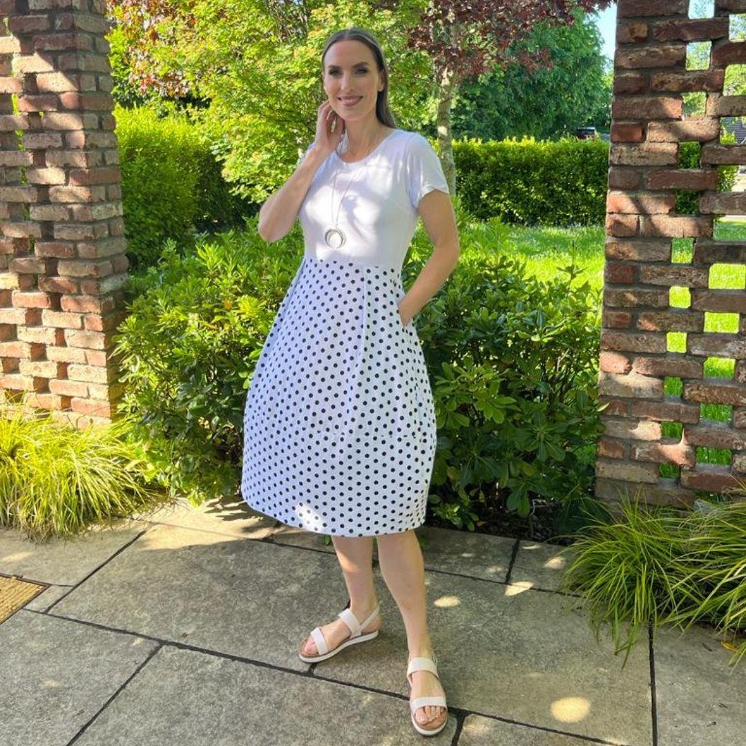 Carol Dress (White)
