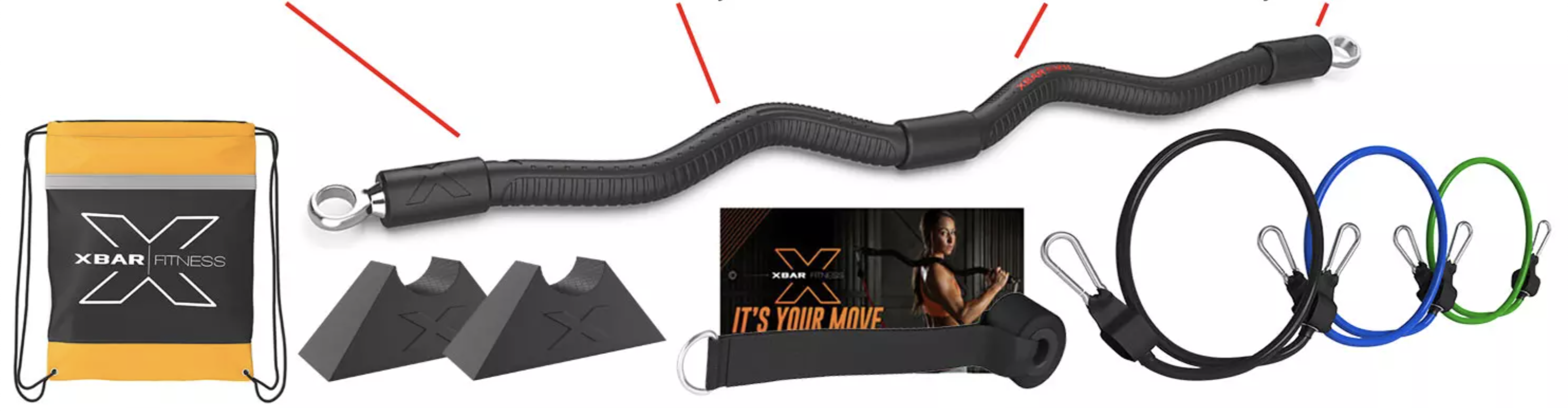 Resistance Band Home Workout System Bundle