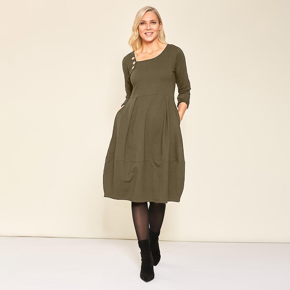 Eve Dress (Khaki)