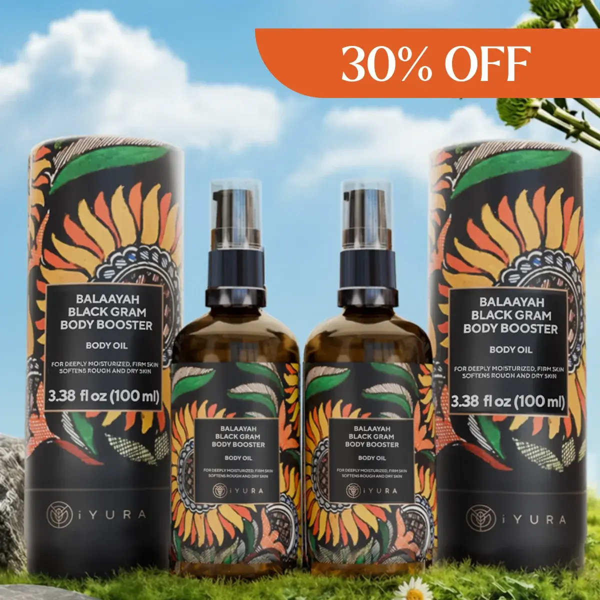 Balaayah Black Gram Body Booster – Pack of 2