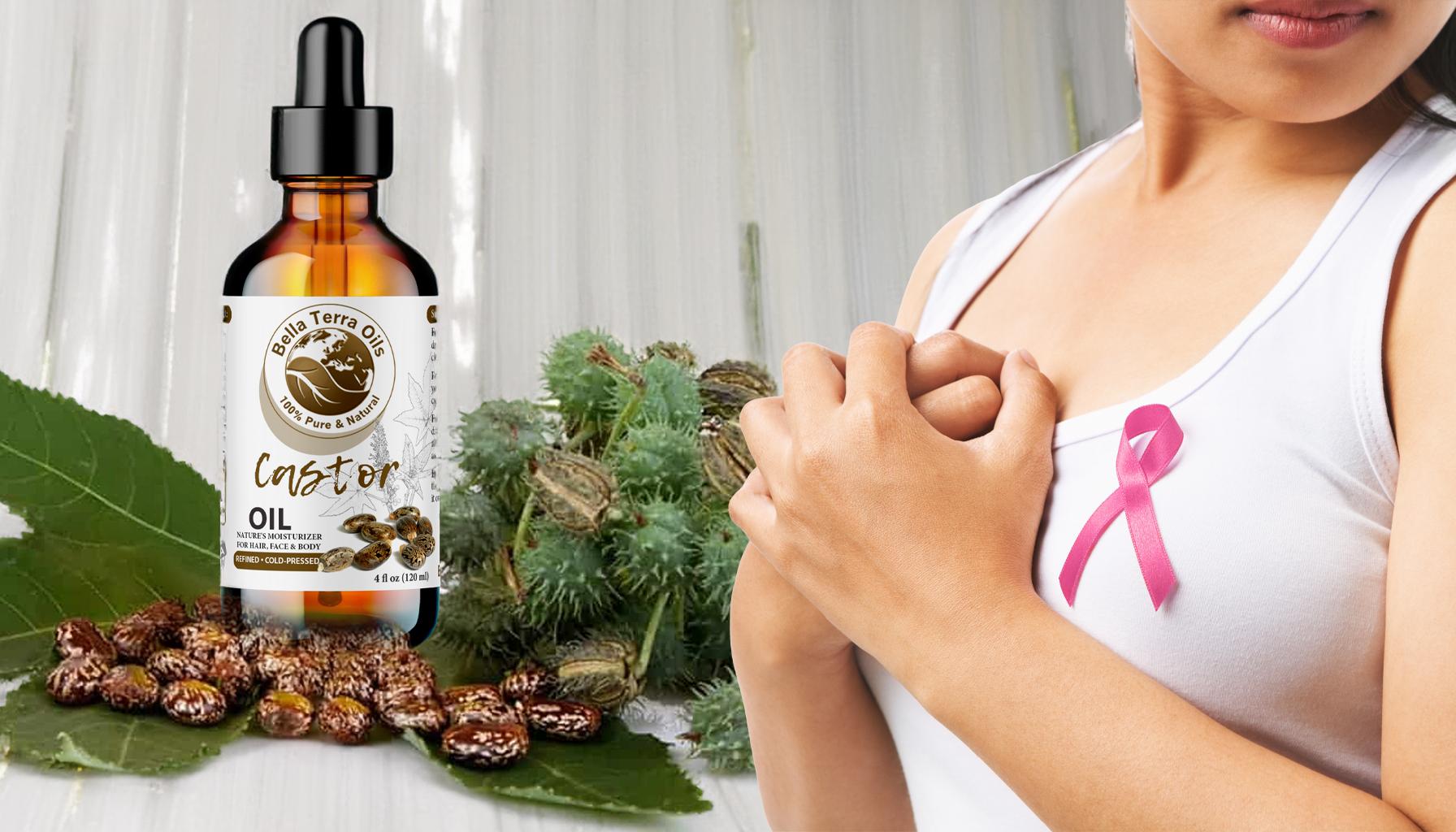 How to Apply Castor Oil on Breast