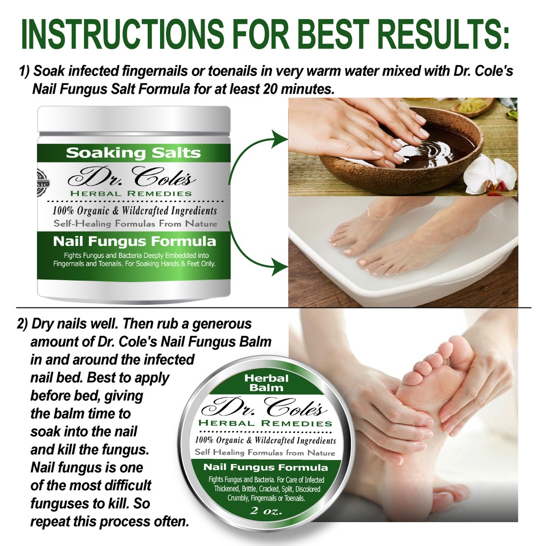 Dr. Coles Nail Fungus Balm Instructions for Best Results