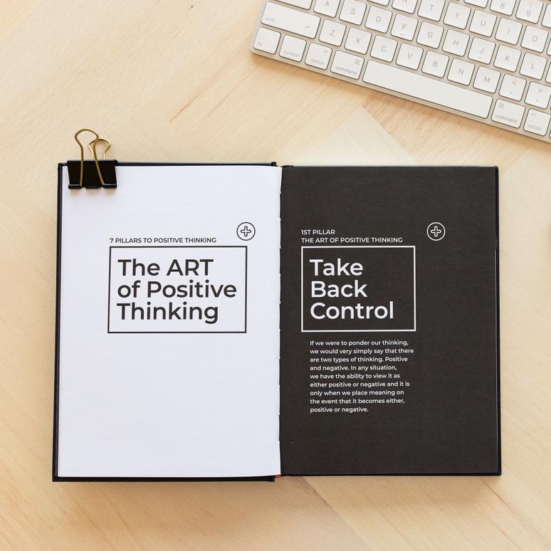 The ART of Positive Thinking Workbook and Journal – INSITE MIND