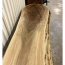 live edge walnut wood sofa table