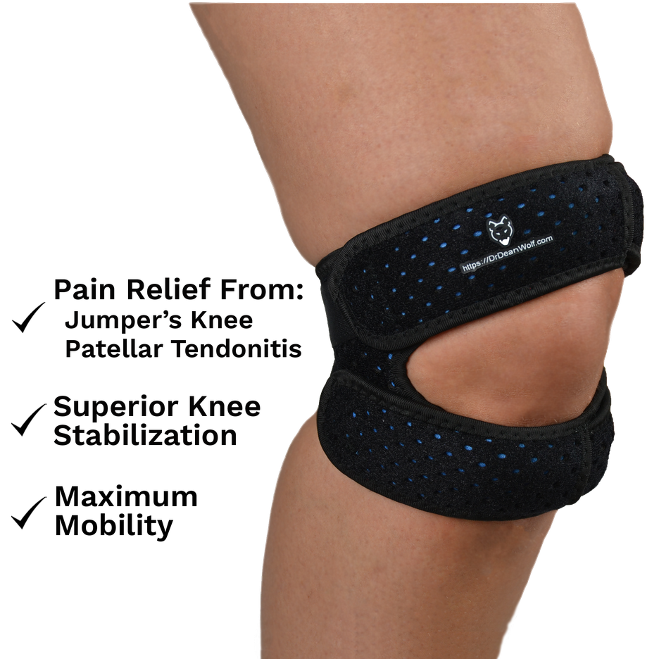 Dr. Dean Wolf Dual Knee Strap DrDeanWolf