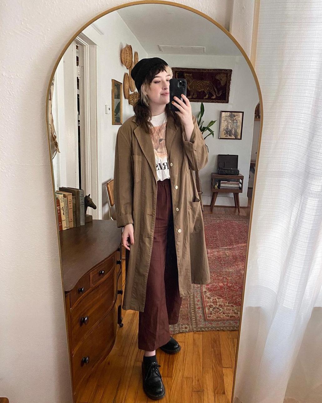 Shelter Cotton Cardigan Flame