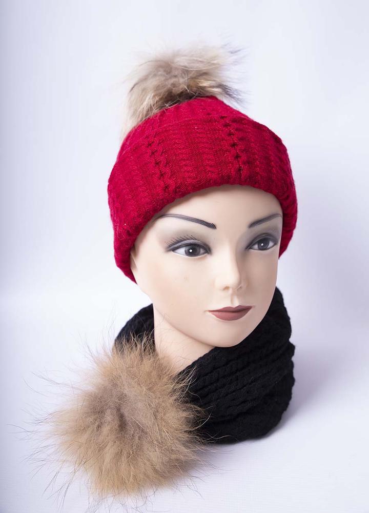 Cashmere Hat Scarf