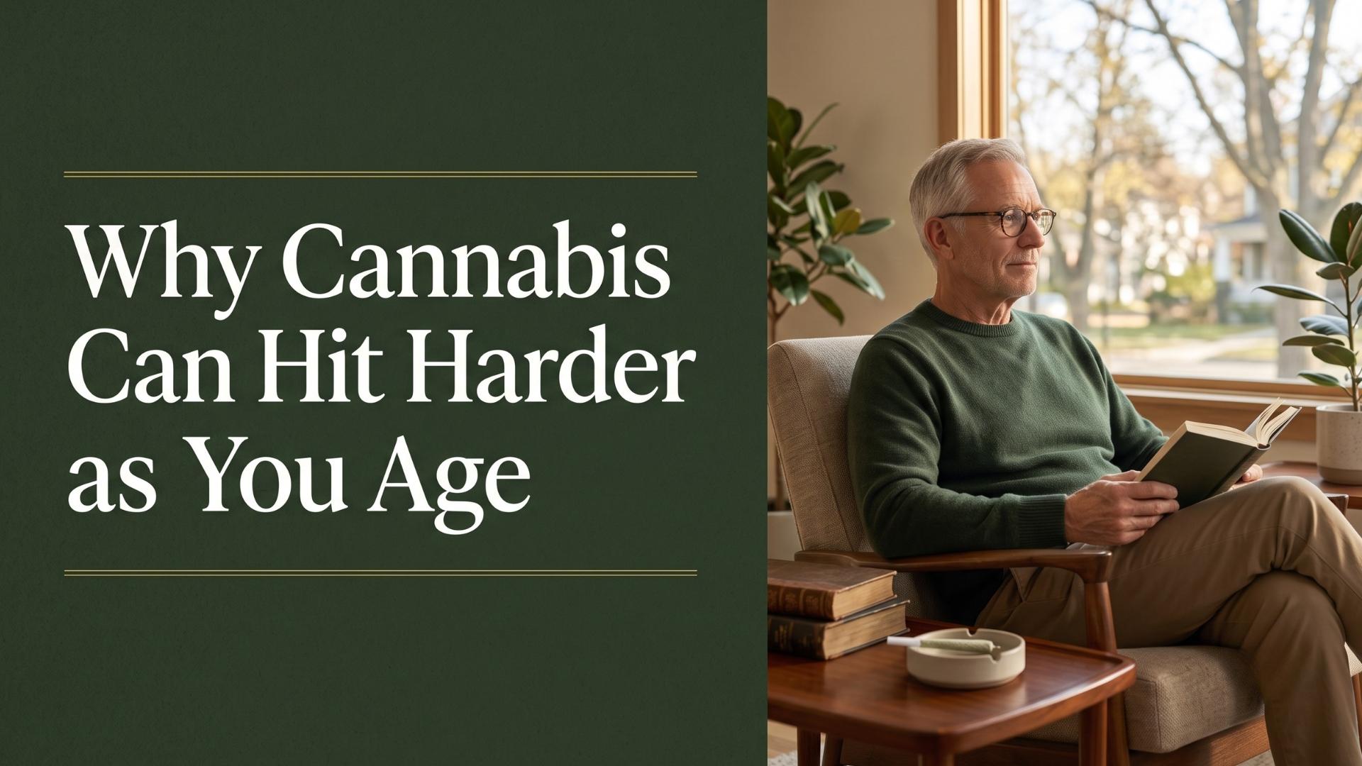 Why Cannabis Can Hit Harder as You Age